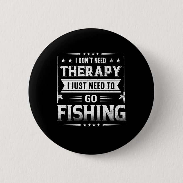 Fisher, ich muss nur fischen gehen button (Vorderseite)
