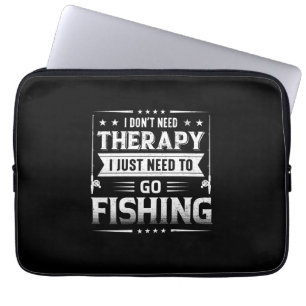 Fisher, ich muss nur fischen gehen laptopschutzhülle