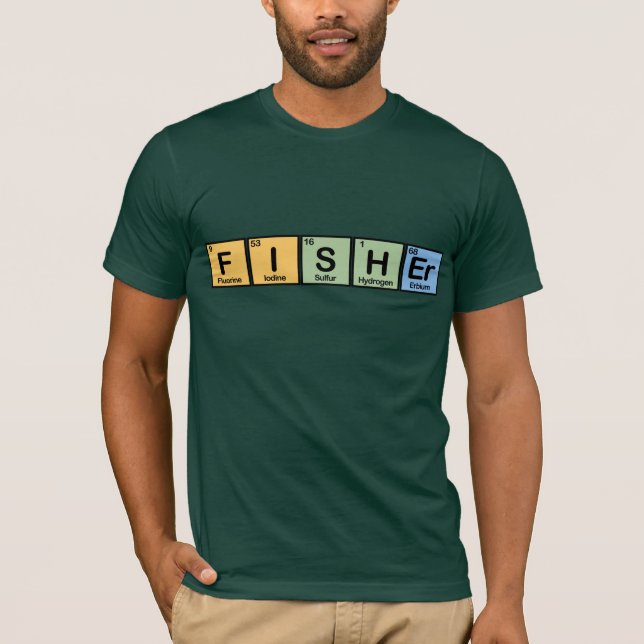 Fisher machte von den Elementen T-Shirt (Vorderseite)