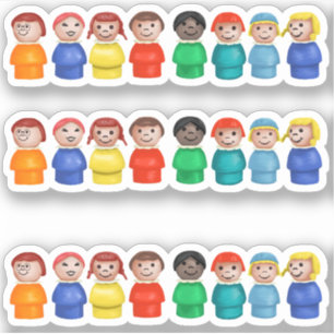 Fisher Price Little Girls Aufkleber