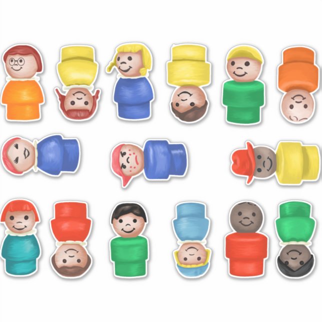 Fisher Price Little Kids Aufkleber (Vorderseite)