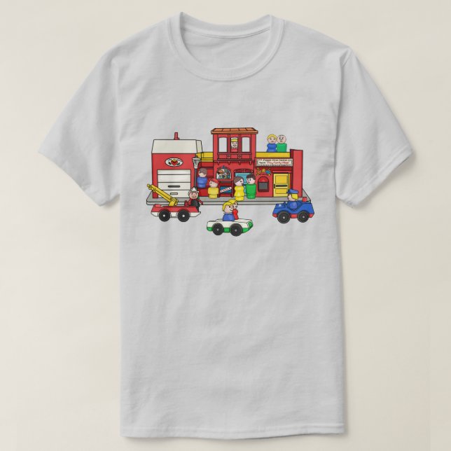 Fisher Price Little People Main Street T-Shirt (Design vorne)