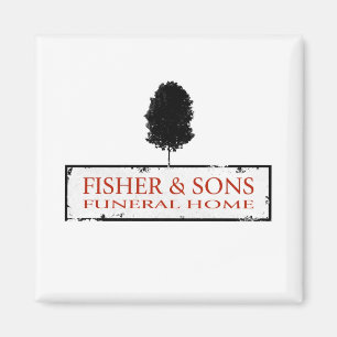 Fisher- u. Sohn-Begräbnis-Zuhause Magnet