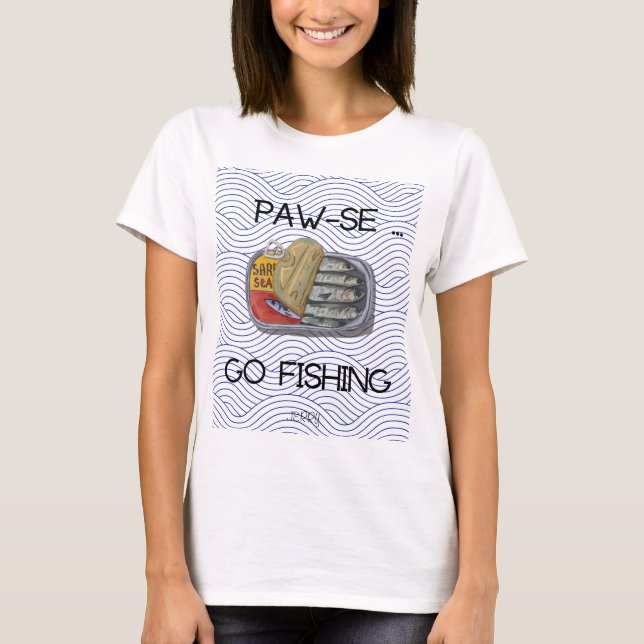 Fisherman Aesthetic for Pet Lovers T-Shirt (Vorderseite)