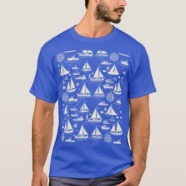 Fisherman Aesthetic T-Shirt (Vorderseite)
