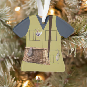 Fisherman Angler Personalisierte Ornament