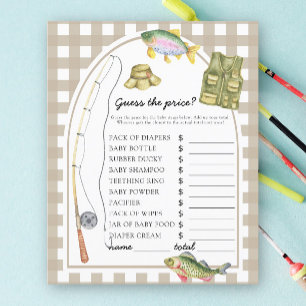 Fisherman Babydusche - Rate mal den Preis! Spiel