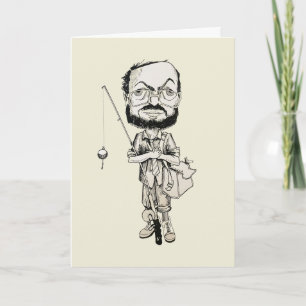 Fisherman Birthday Card Karte