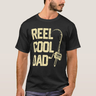 Fisherman Cool Vater Fischen Vatertagsrolle Cool T-Shirt