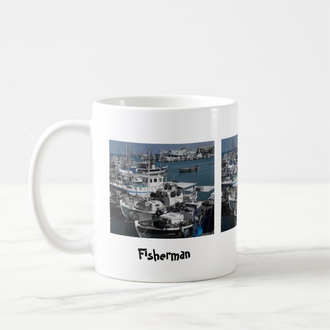 Fisherman Father Friend Tasse (Links)