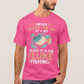 Fisherman Fish Catcher Fisher Fishing Rod Fluke Fi T-Shirt