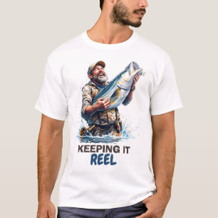 Fisherman Fishing Vater T-Shirt