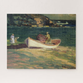 Fisherman in Cape Elizabeth (Maine, USA) Puzzle