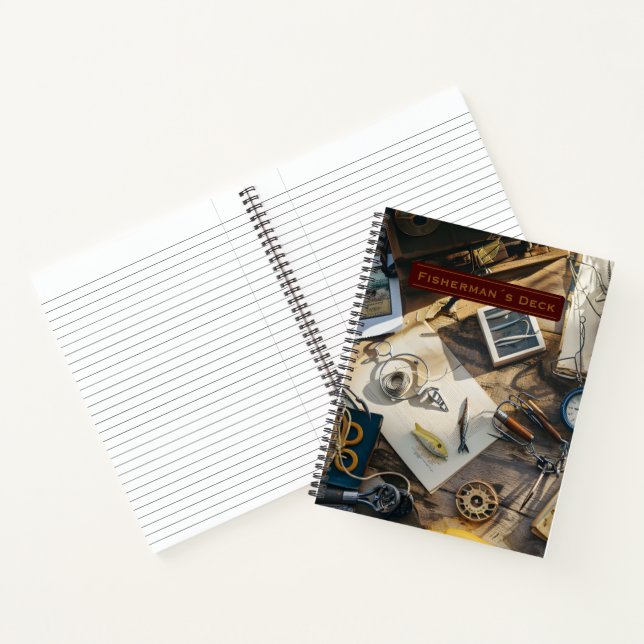 Fisherman’s Deck Spiral Notebook Notizbuch (Innenseite)