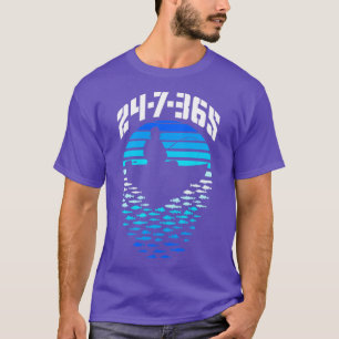 Fisherman Vater 247365 Fischerboot Vintage Re Funn T-Shirt
