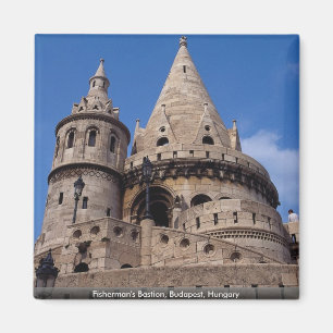 Fisherman's Bastion, Budapest, Ungarn Magnet