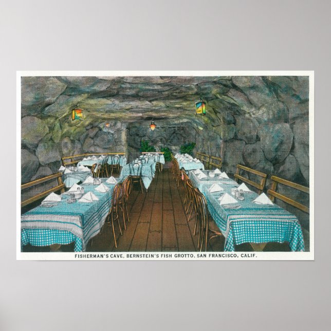 Fisherman's Cave, Brensteins Grotto Poster (Vorne)