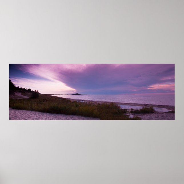 Fisherman's Island Staat Park, Michigan Poster (Vorne)