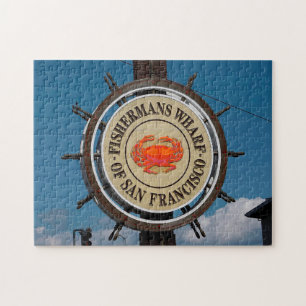Fisherman's Wharf Kalifornien. Puzzle