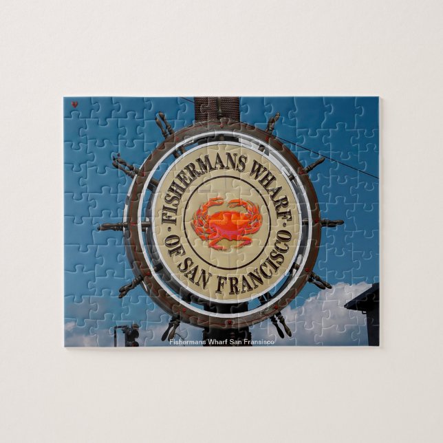Fishermans Wharf San Fransisco Puzzle (Horizontal)