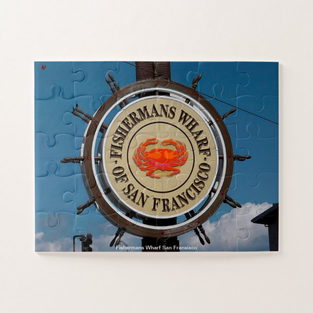 Fishermans Wharf San Fransisco Puzzle (Horizontal)