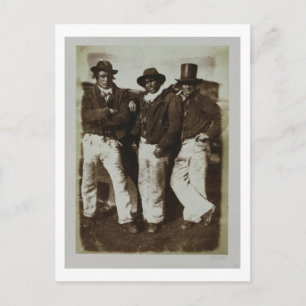 Fishermen Ashore, c.1843-47 (Druck auf Salzpapier  Postkarte