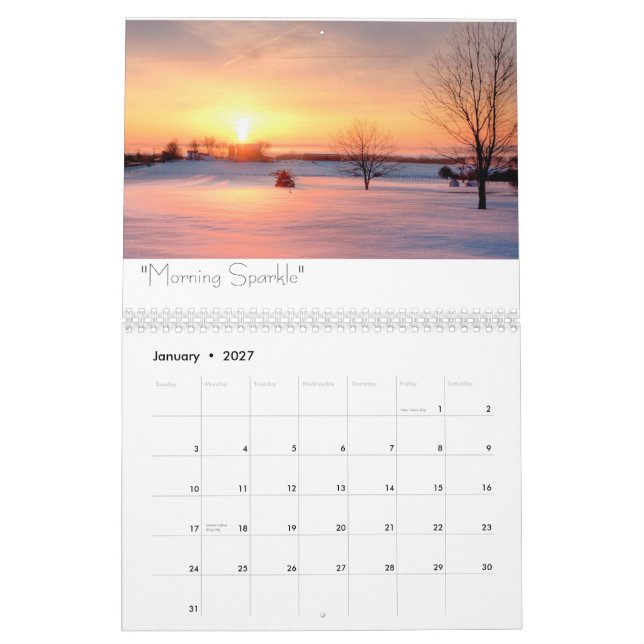 Fisherphotoart 2014 Kalender (Jan 2027)