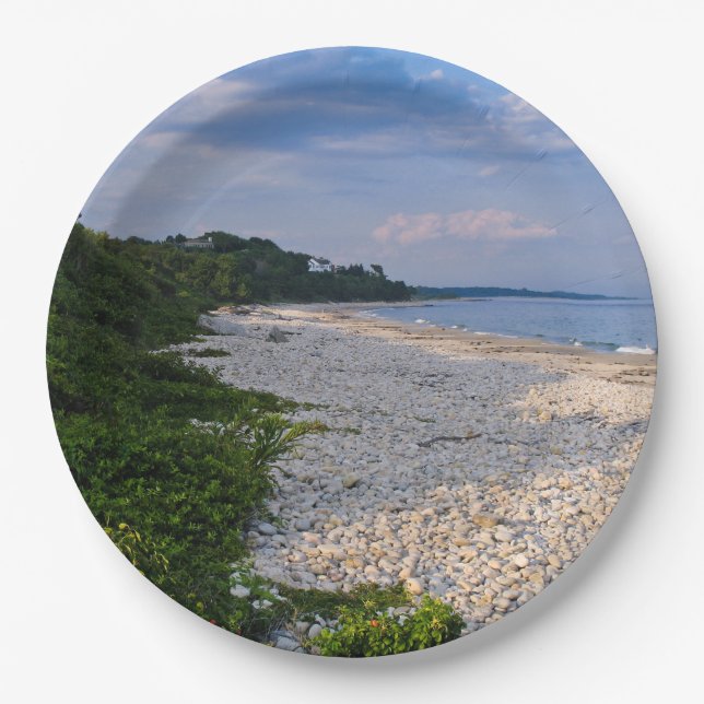 Fishers Island - Isabella Beach - Paper Tellers Pappteller (Vorderseite)