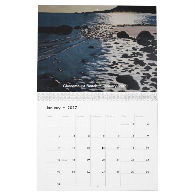 Fishers Island, Kalender NY 2024 (Jan 2027)