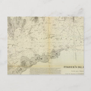 Fisher's Island Sound Postkarte