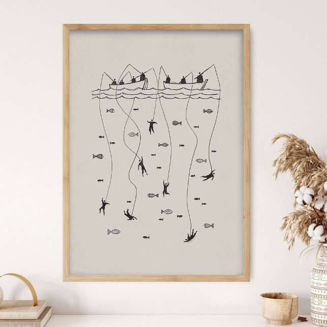 Fishers of Men, DIGITAL PRINT!, Matthew 4:19, Jesu Poster (Von Creator hochgeladen)