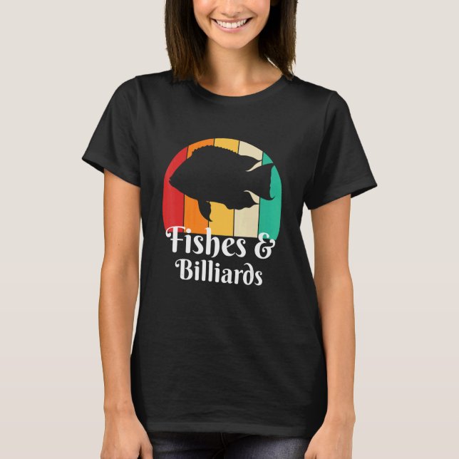 Fishes And Billards T-Shirt (Vorderseite)
