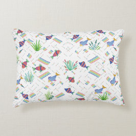 Fishes and Plants in Pond Dekokissen