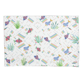 Fishes and Plants in Pond Kissenbezug