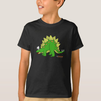 Fishfry entwirft Stegosaurus-Jugend-Unisext-shirt T-Shirt