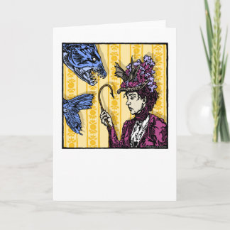 Fishhook - Blank Inside Pop Goth Nightmare Karte