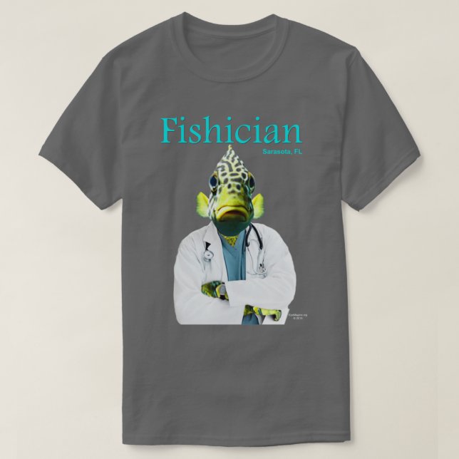 Fishician 3 T-Shirt (Design vorne)