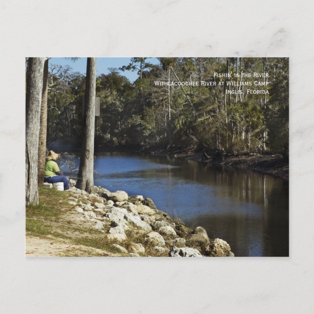 Fishin' auf der Postkarte (Vorderseite)