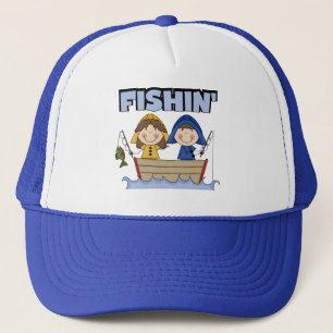 Fishin Boots-T - Shirts und Geschenke Truckerkappe
