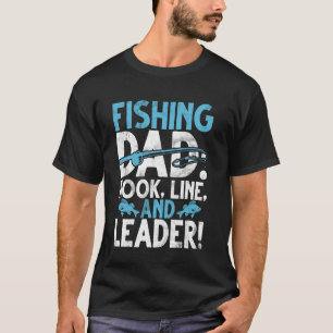 Fishing-Angler-Haken, Leine und Vorfach! Fishing D T-Shirt