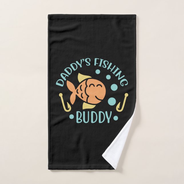 Fishing Art Daddy Fishing Friends Handtuch (Handtuch)