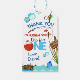 Fishing Boys Geburtstag Danke, dass Sie das Gesche Geschenkanhänger