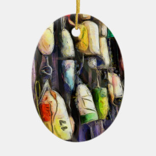 Fishing Boys Weihnachtsschmuck