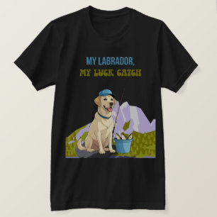 Fishing Buddy – Labrador Retriever Edition T-Shirt