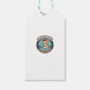 Fishing Cat Süße Katze T-Shirt Design - Fishing Ca Geschenkanhänger