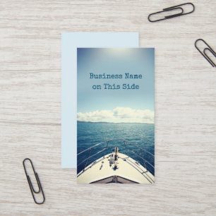 Fishing Charter Boating Business Cards Visitenkarte