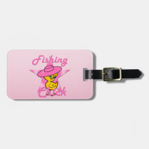 Fishing Chick #8 Gepäckanhänger