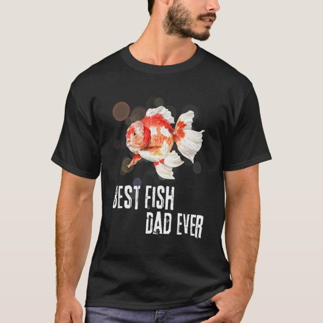 Fishing Dad  Best Fish Dad Ever Goldfish Father s  T-Shirt (Vorderseite)