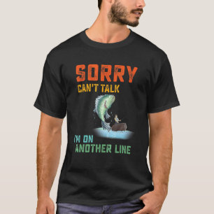 Fishing Dad Herren Rolle Cool Fisch Bass Angeln T-Shirt
