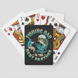 Fishing Dad Is The Best Partner Spielkarten